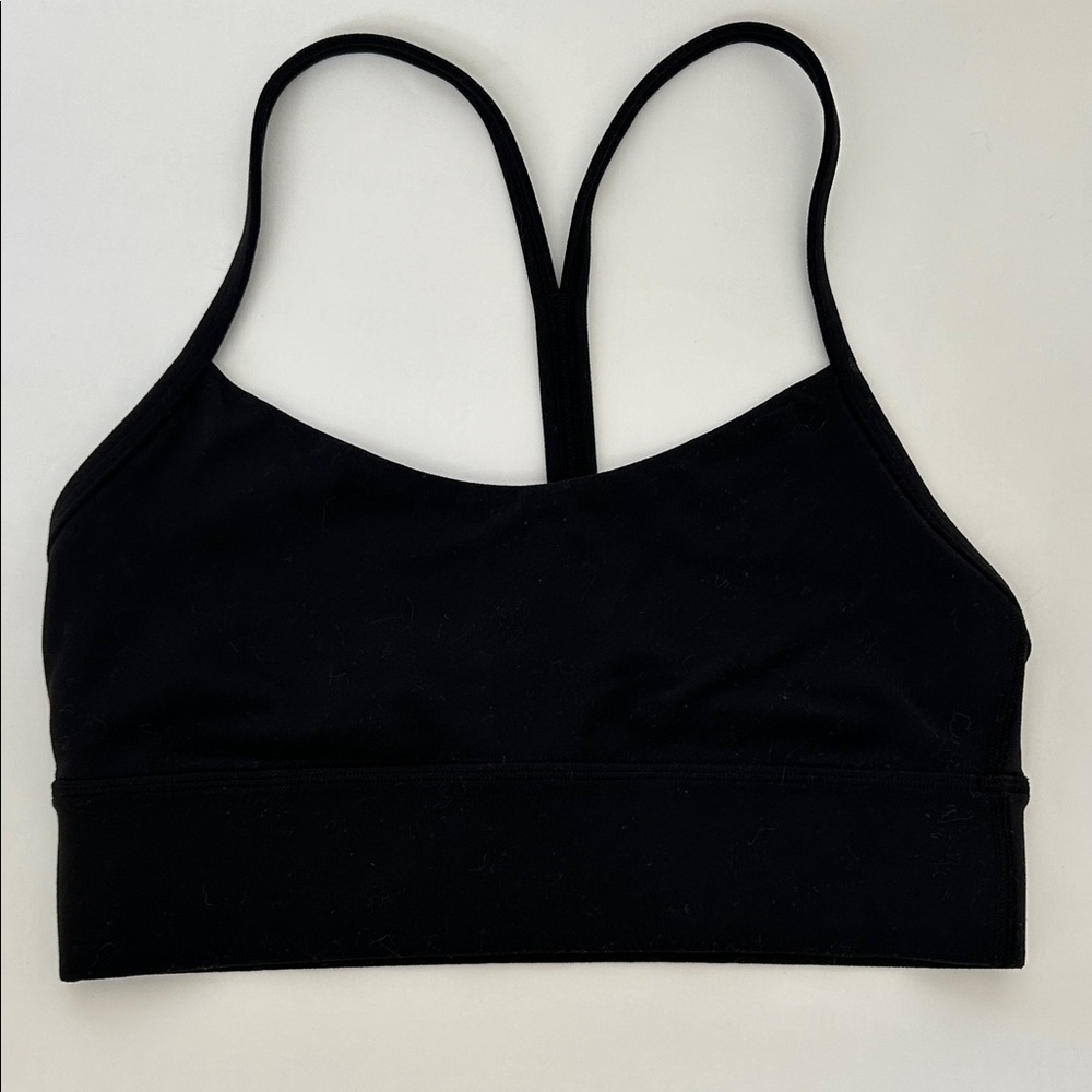 Lululemon Flow Nulu Longline Bra Black
